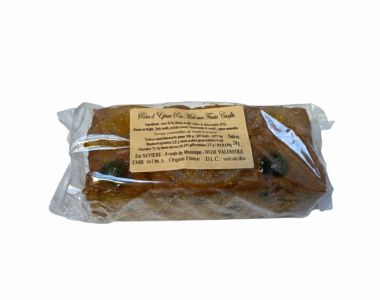 pain d'épices aux fruits confies