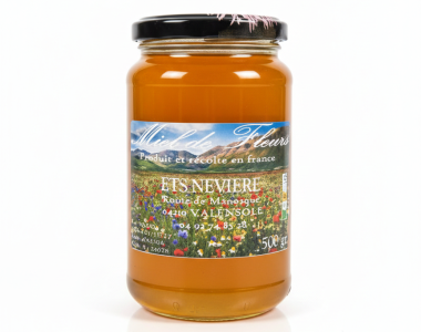miel de fleurs 500 gr