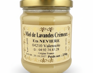 Miel de lavande cremeux 250 gr