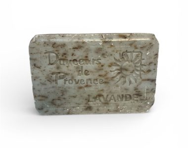 savon exfoliant lavande