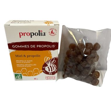 GOMMES DE PROPOLIS MIEL ET PROPOLIS