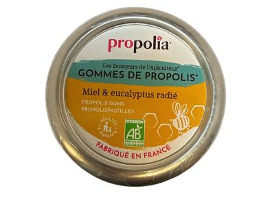 GOMME MIEL EUCALYPTUS BOITE ALU