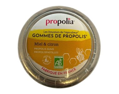 GOMME MIEL CITRON BOITE ALU